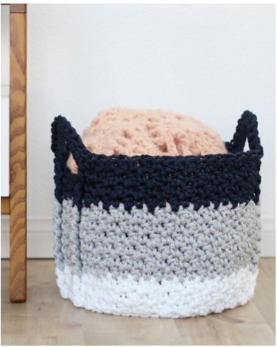 10 Crochet Basket Patterns - Free Patterns