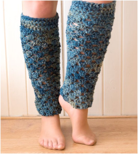 Crochet A Pair of Leg Warmers