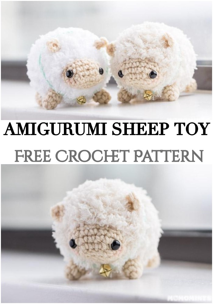 Crochet Amigurumi Sheep Toy