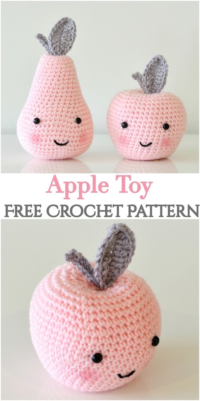 Crochet Apple Toy