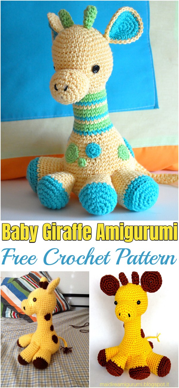 Crochet Baby Giraffe Amigurumi