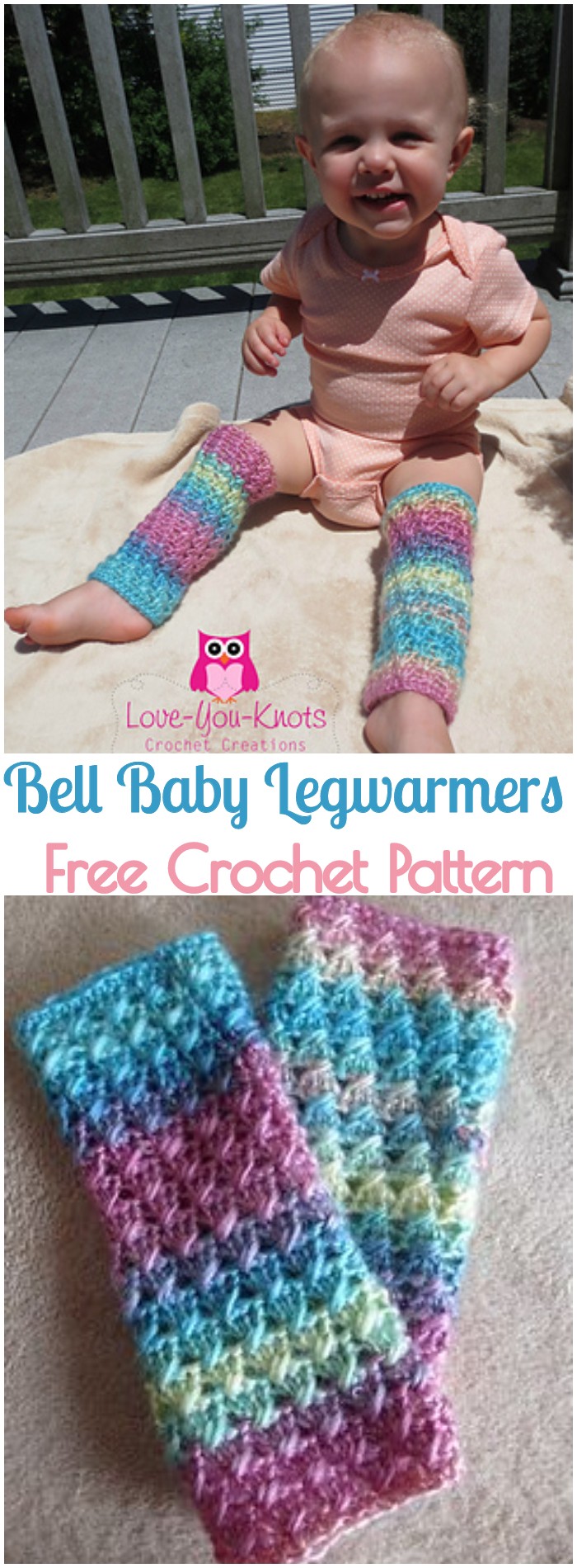 Crochet Bonnie Bell Baby Legwarmers