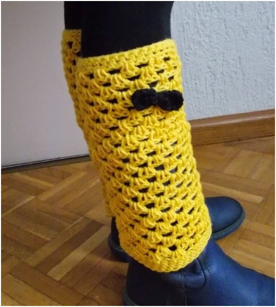 Crochet Carnival Leg Warmers
