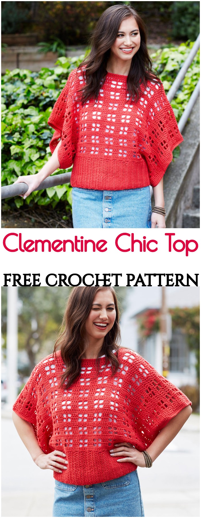 Crochet Clementine Chic Top