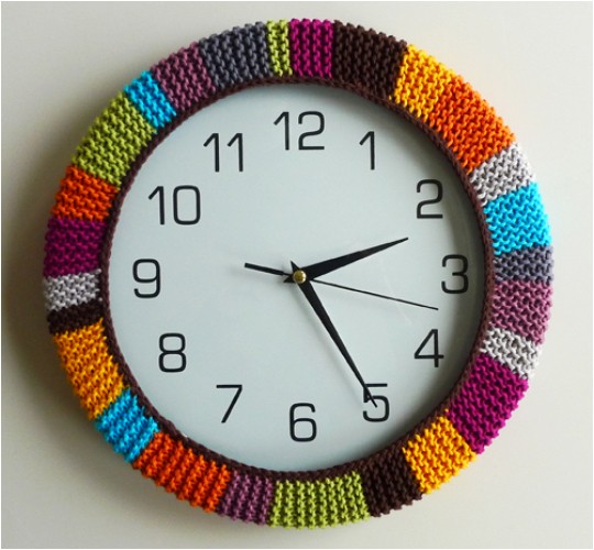 Crochet Colorful Clockwork