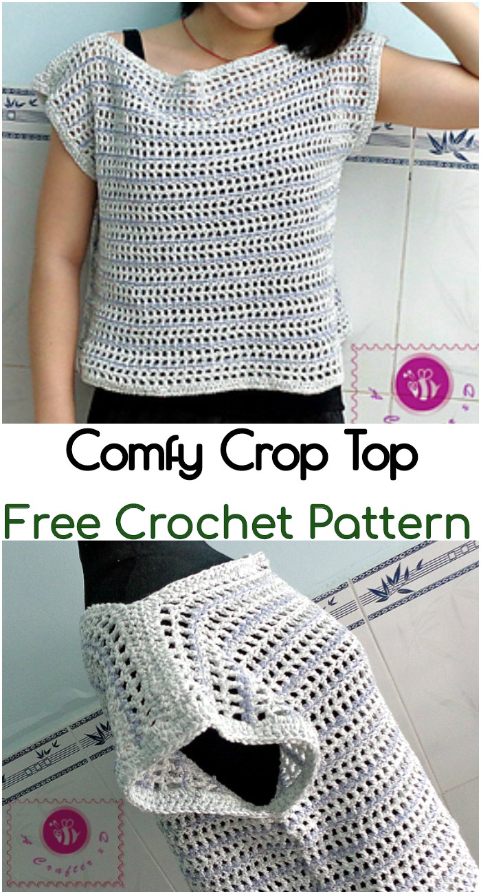 Crochet Comfy Crop Top