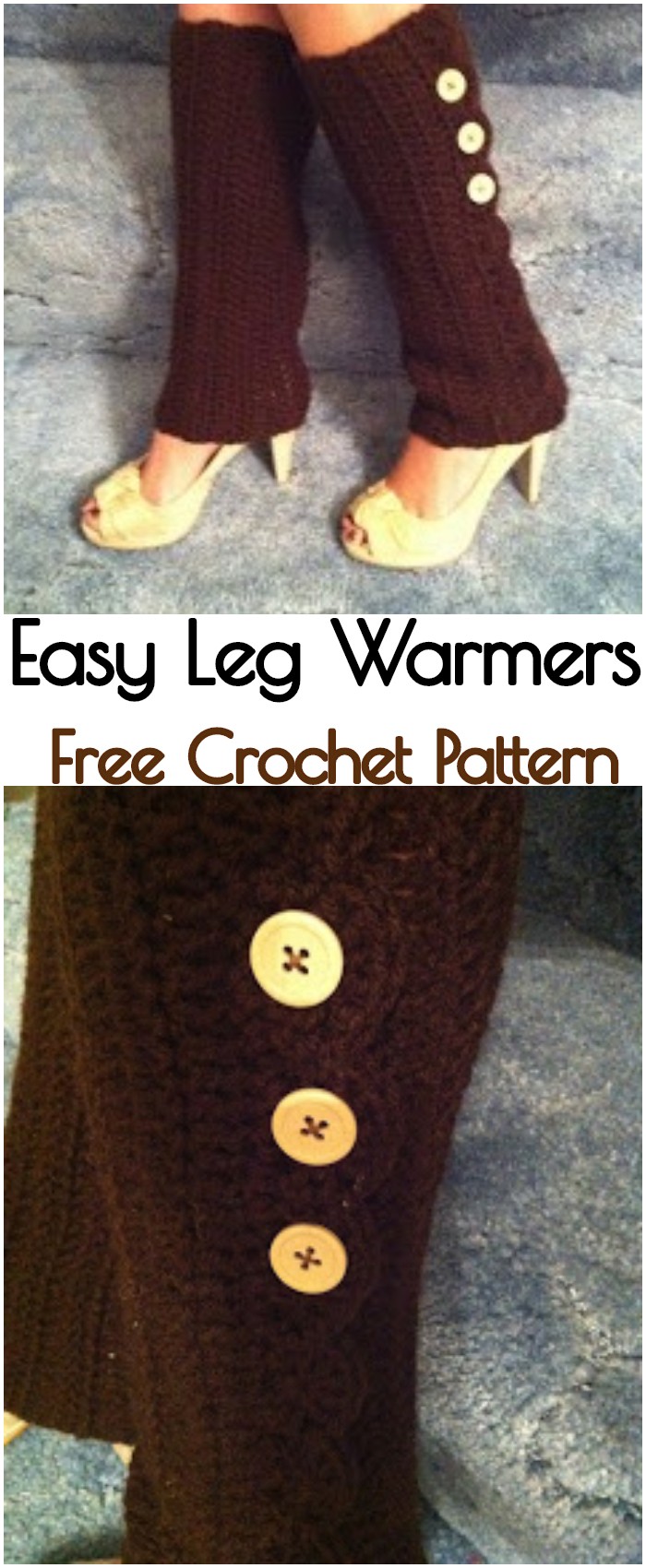 Crochet Easy Leg Warmers