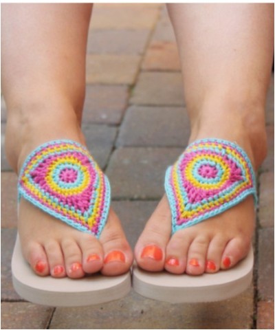 Crochet Flip Flop Free Patterns