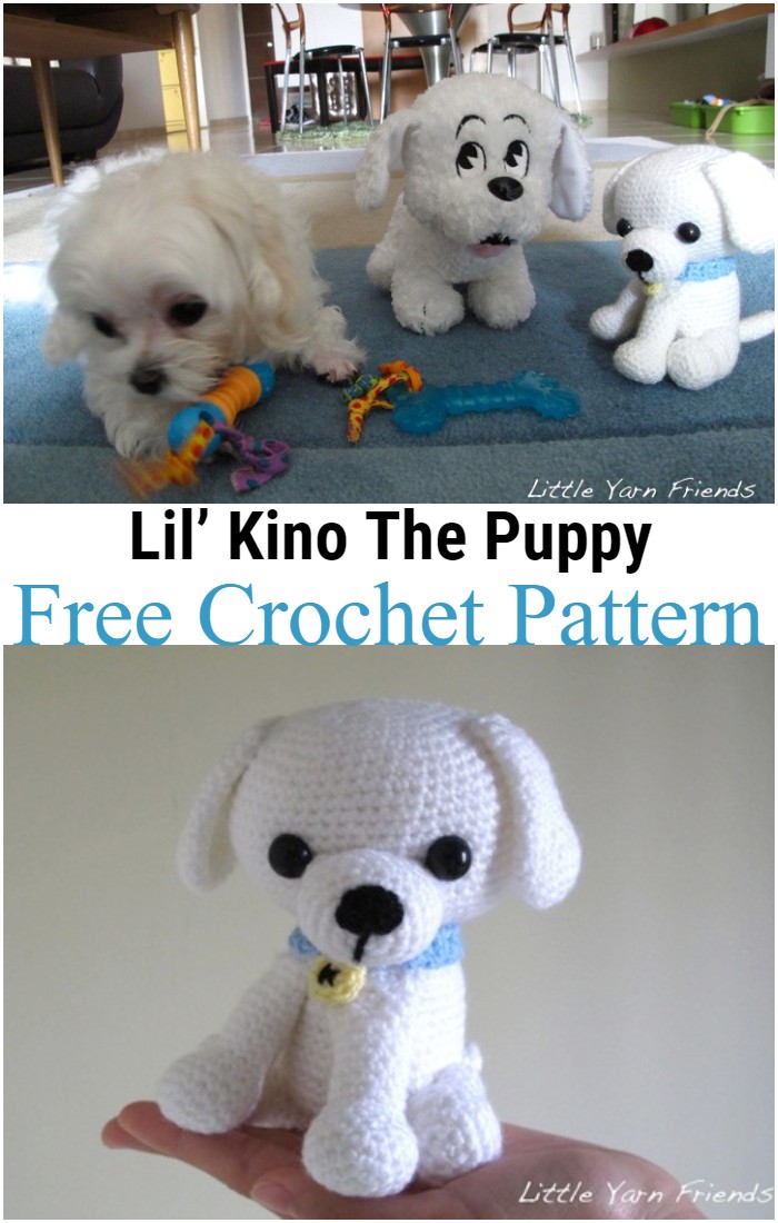 Crochet Lil’ Kino the Puppy