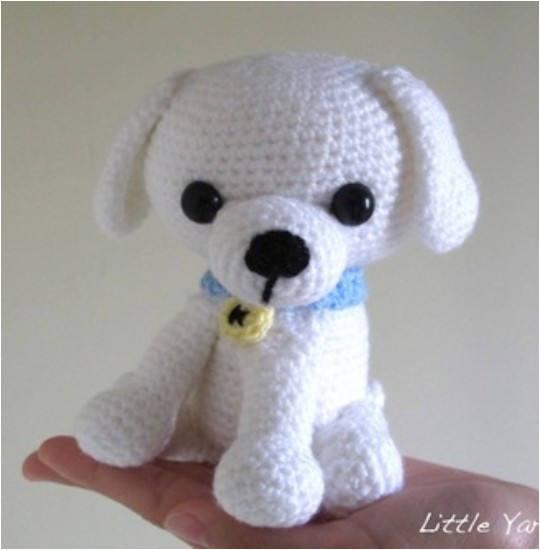 Crochet Lil’ Kino the Puppy