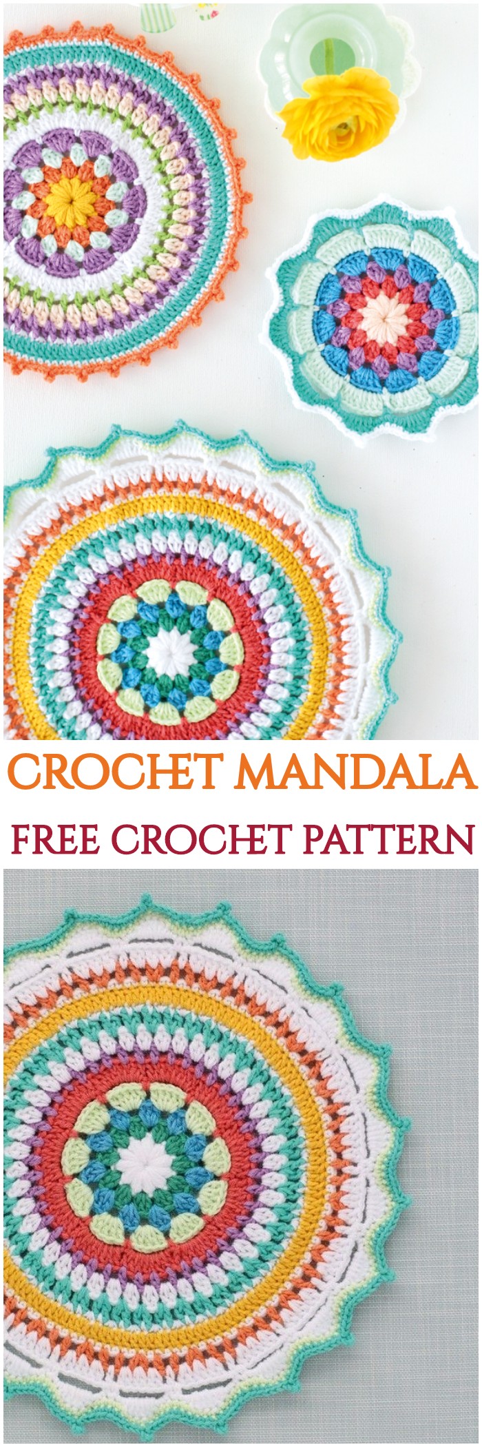 Crochet Pattern For Mandala