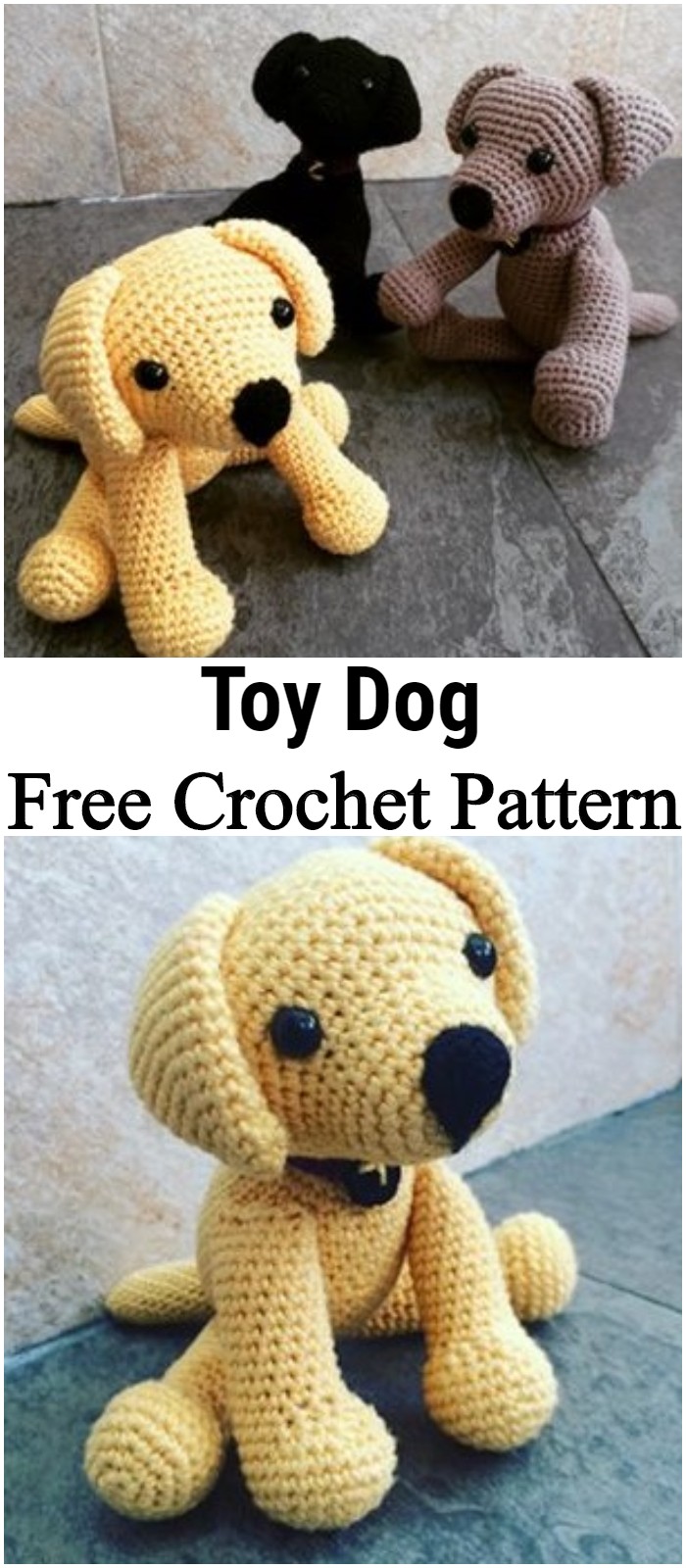 Crochet Pattern For Toy Dog