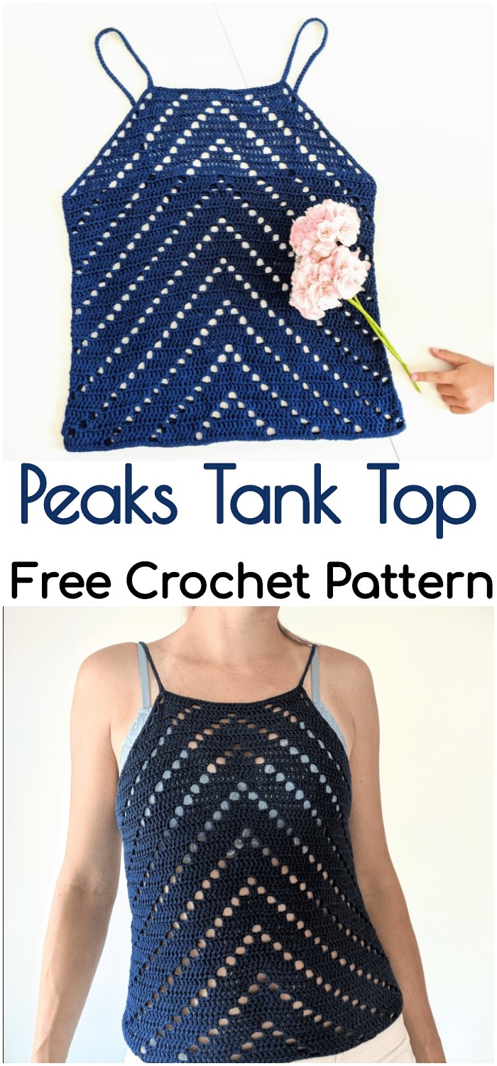 Crochet Peaks Tank Top