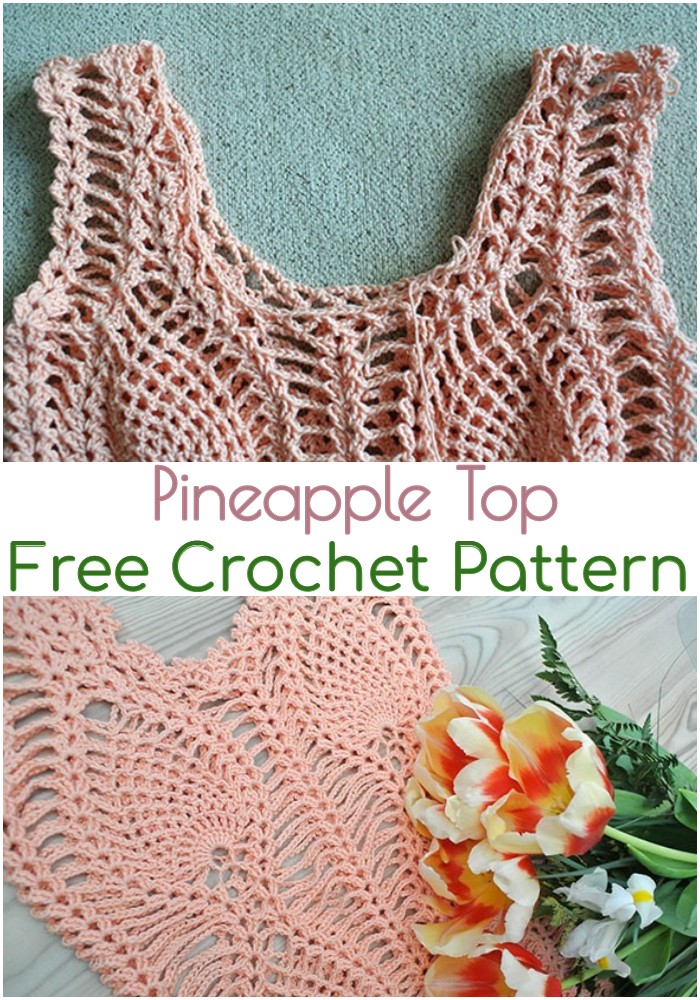Crochet Pineapple Top