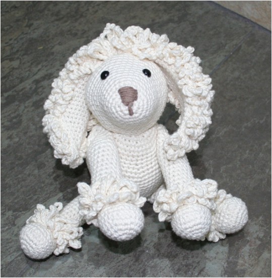 Crochet Poodle Dog