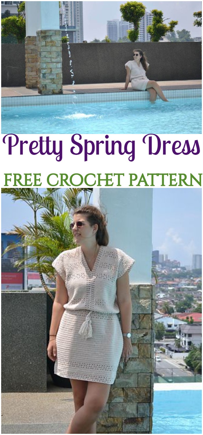 Crochet Pretty Spring Dress
