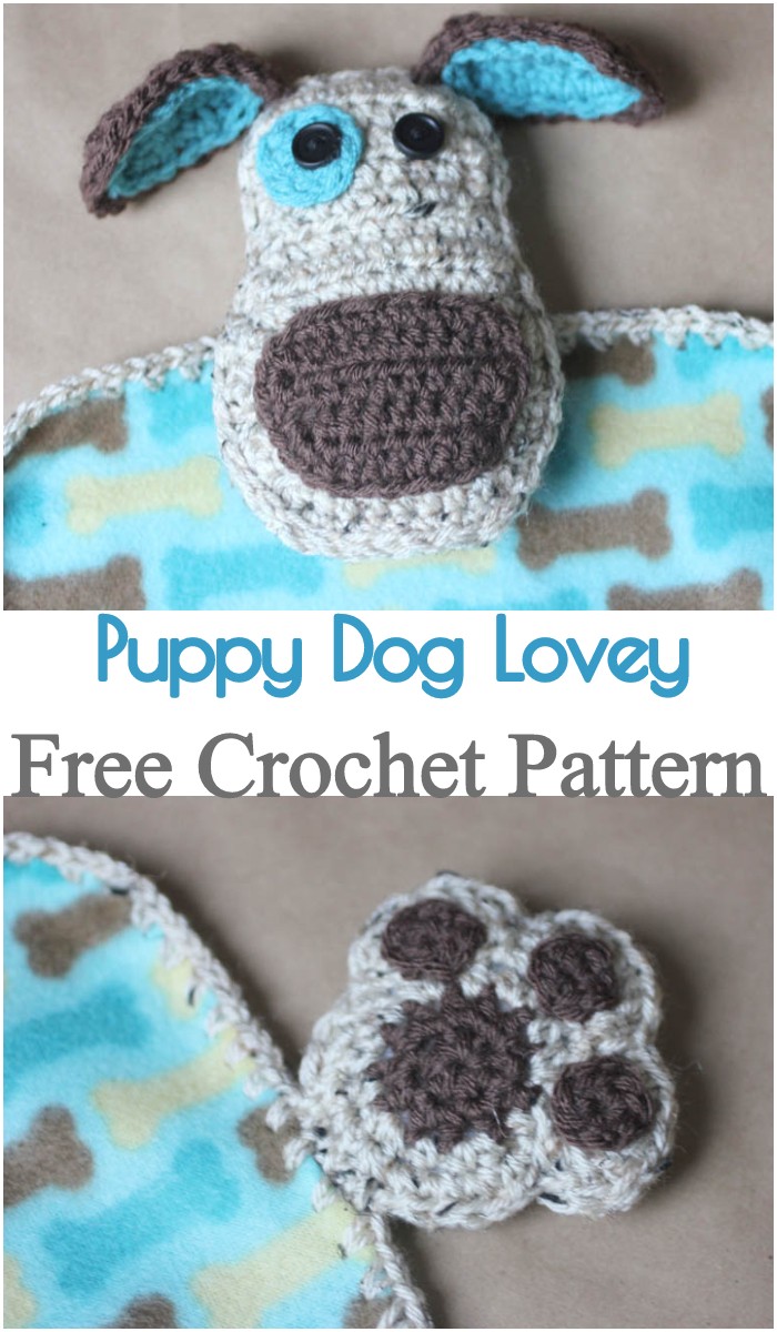 Crochet Puppy Dog Lovey