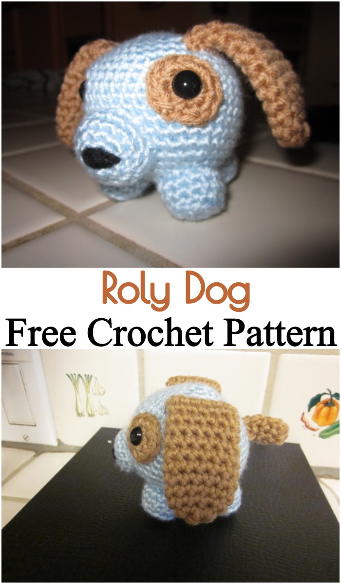 Crochet Roly Dog