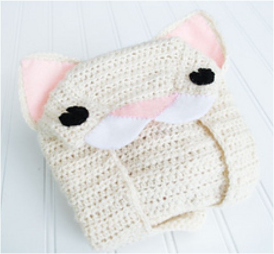 Crochet The White Cat