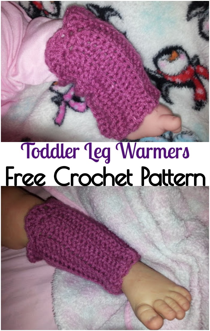 Crochet Toddler Leg Warmers