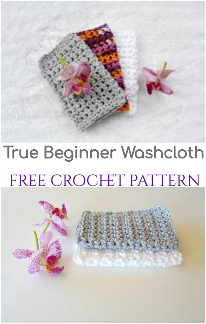 Crochet True Beginner Washcloth