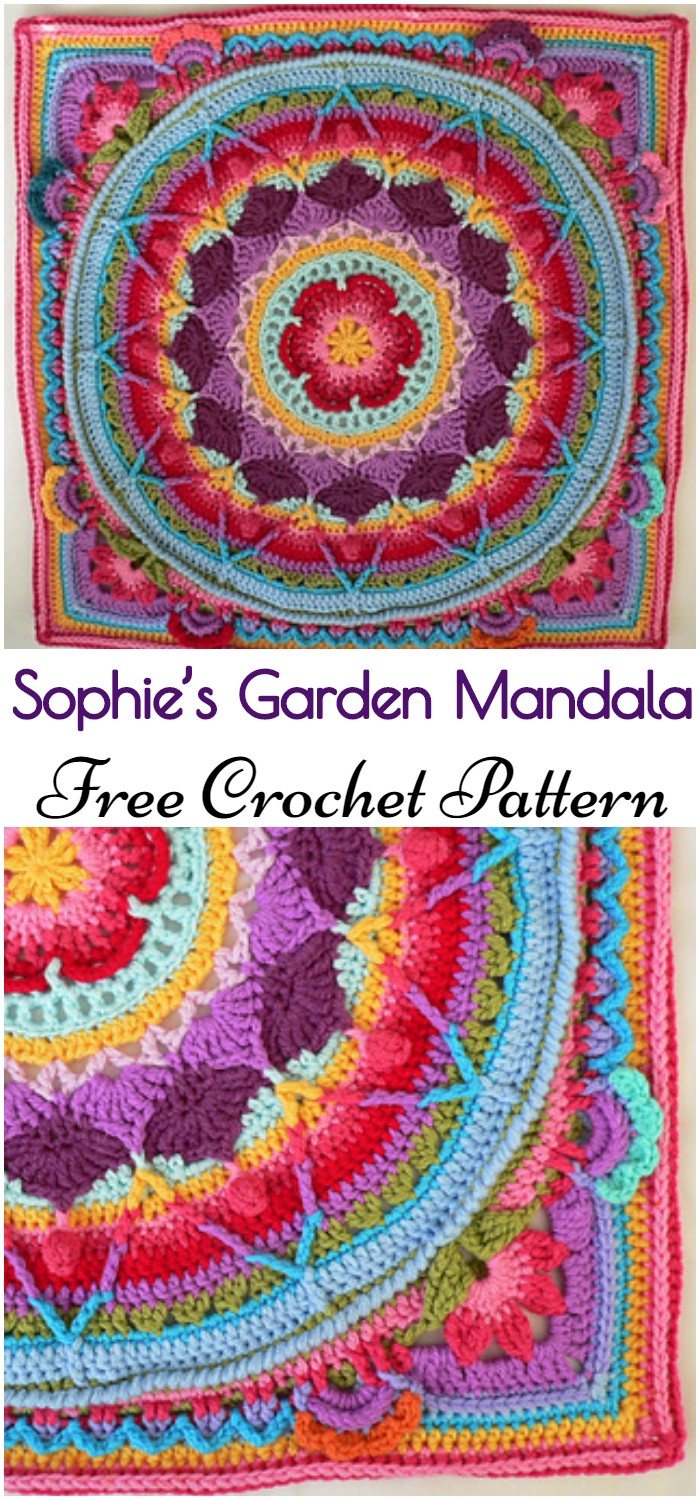 Sophie’s Garden Crochet Mandala