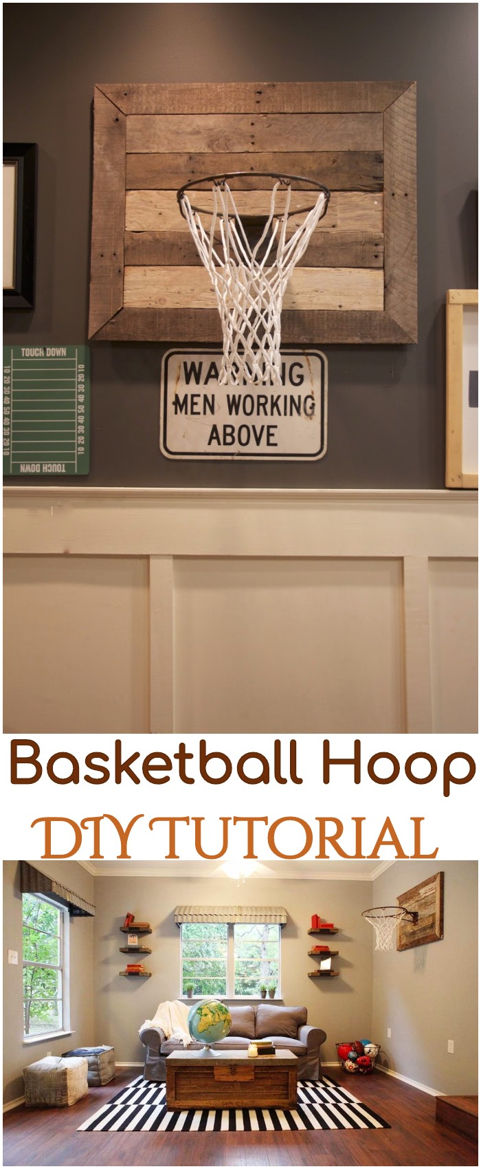 DIY Basketball Hoop