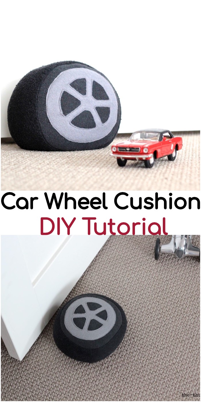 DIY Car Wheel Cushion