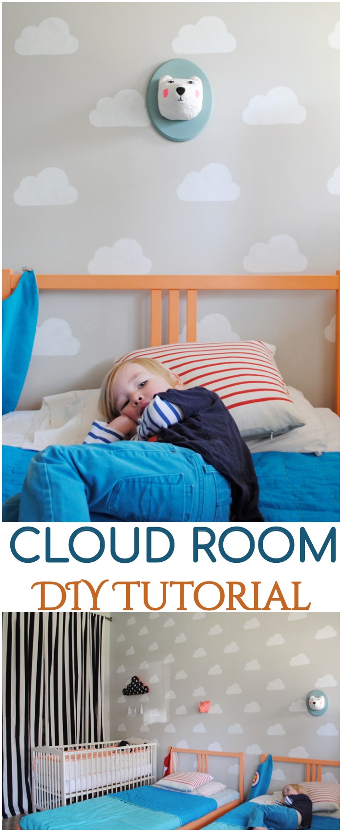 DIY Kid Cloud Room