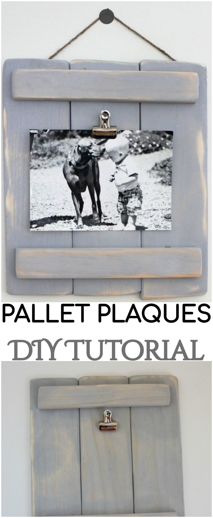DIY Pallet Plaques
