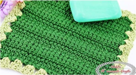 Crochet Linked Washcloth