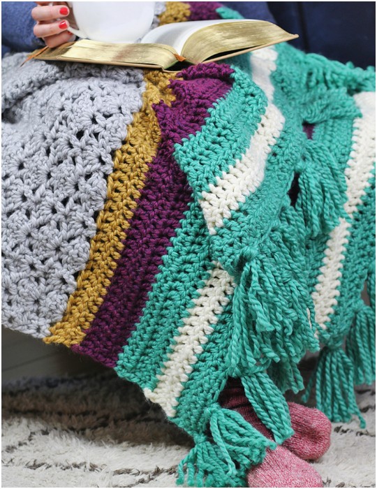 Crochet The Hawthorn Afghan