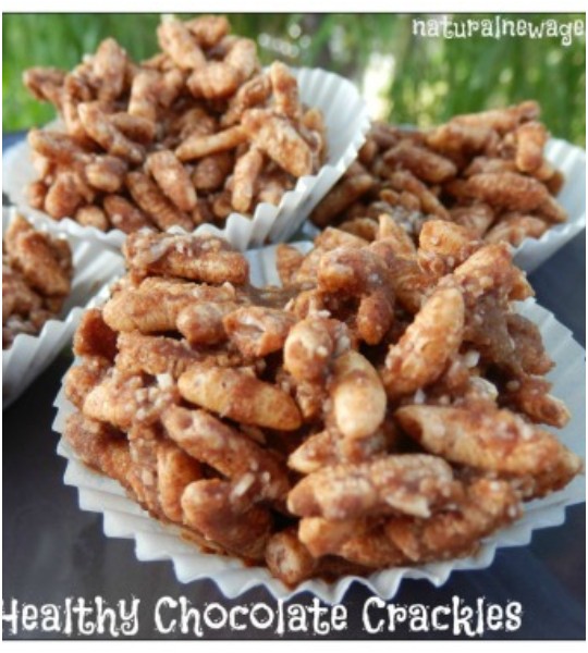 Really Healthy Chocolate Crackles