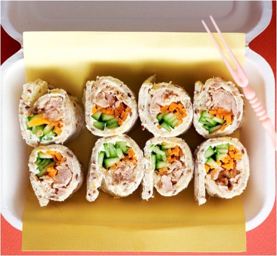 Tuna Sushi Sandwiches