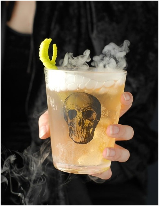 Grave Digger Cocktail-Halloween Cocktail