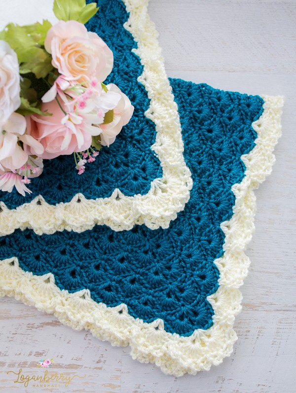 Antique Charm Crochet Blanket