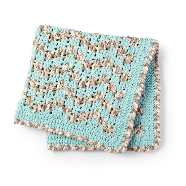 Baby Bargello Crochet Blanket