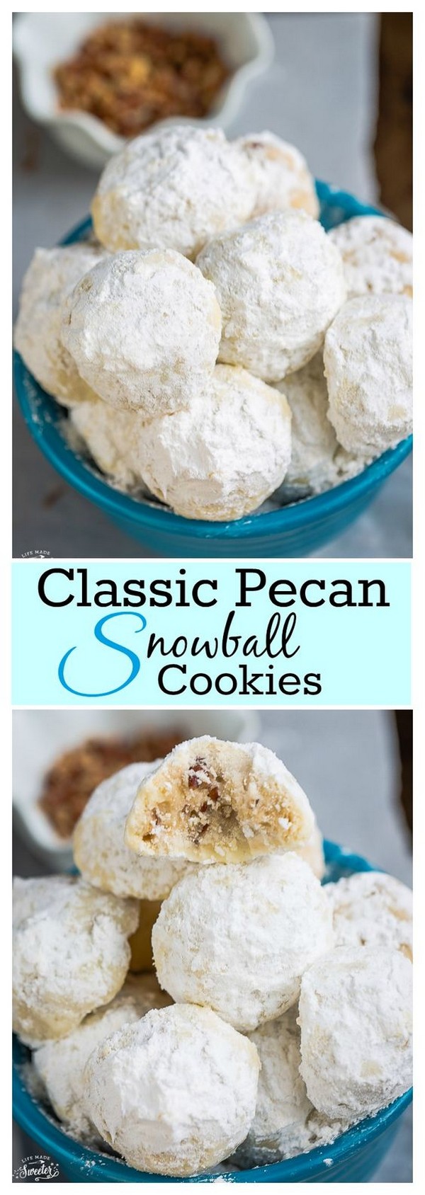 Classic Pecan Snowball Cookies
