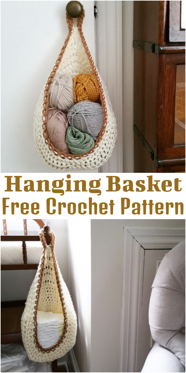 Crochet Hanging Basket