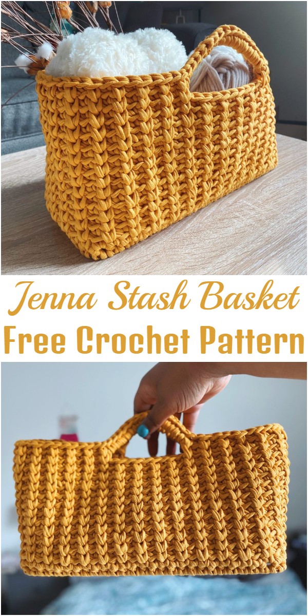 Crochet Jenna Stash Basket
