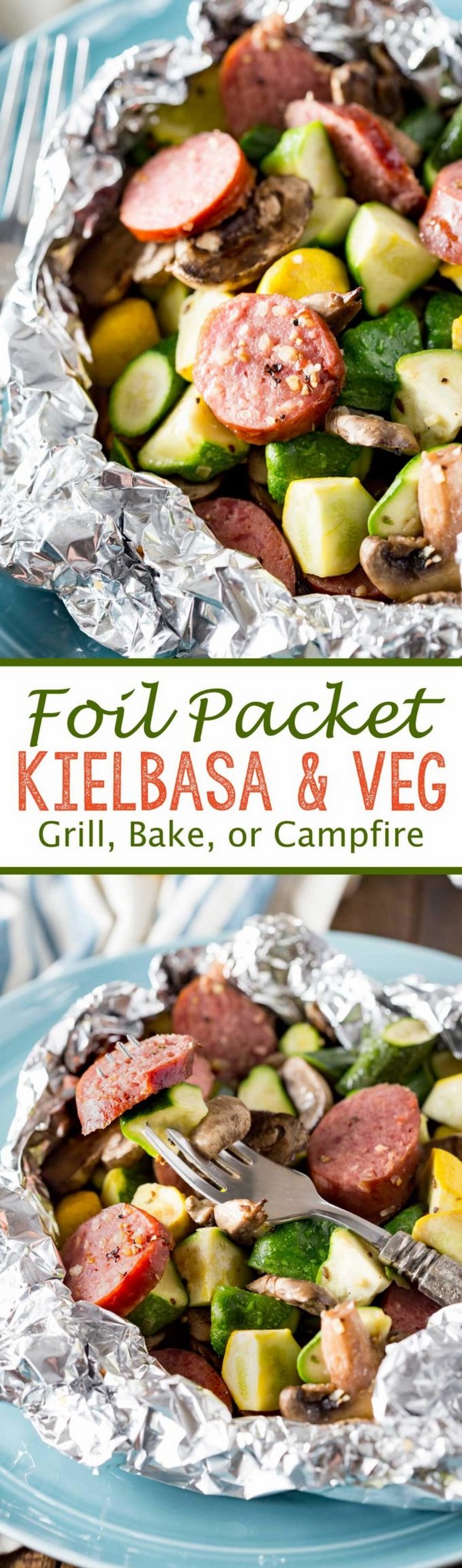 Foil Packet Kielbasa Recipe