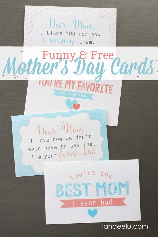 Funny Free Mother’s Day Cards