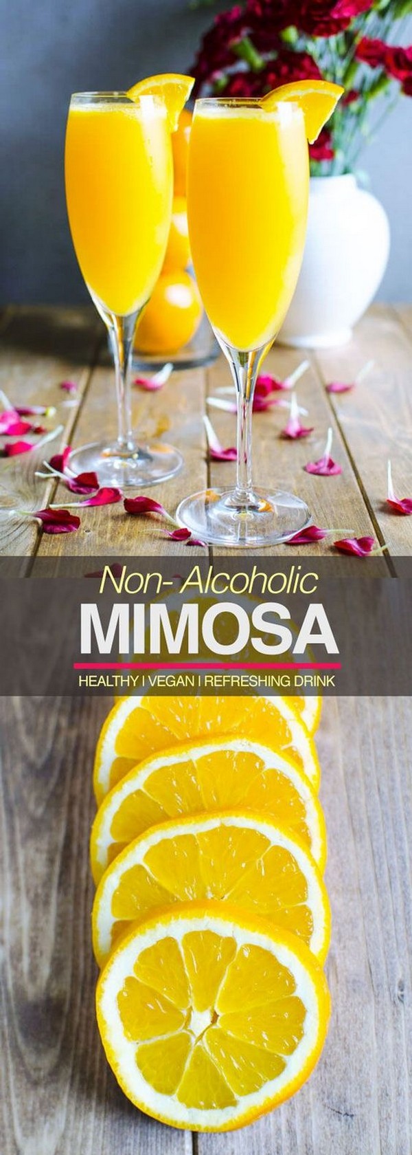 Non-Alcoholic Apple Cider Mimosa