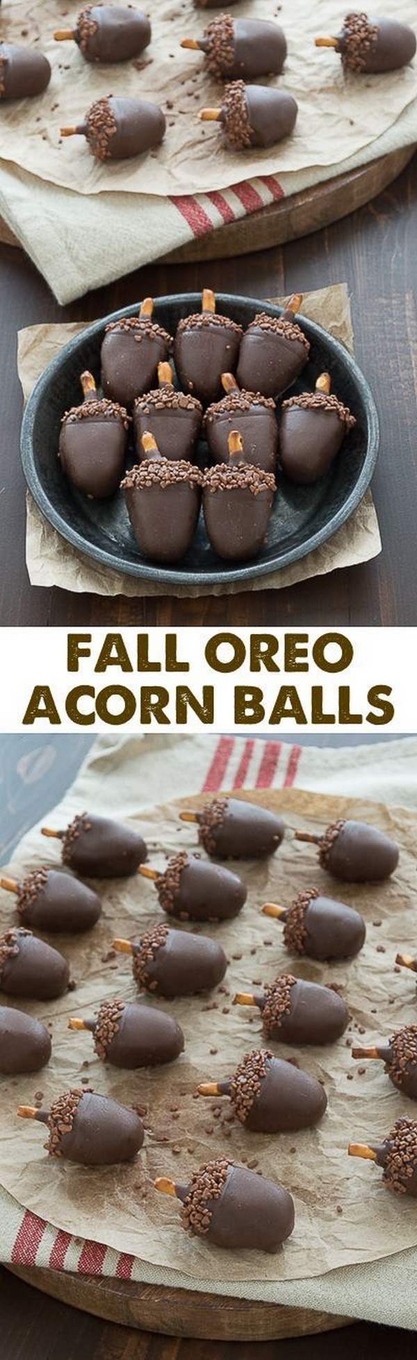 Oreo Acorn Balls