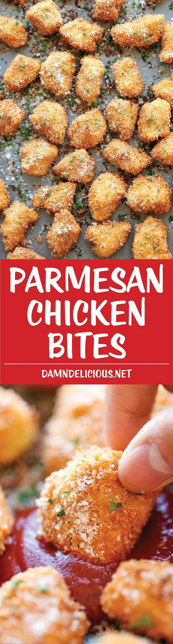Parmesan Chicken Bites