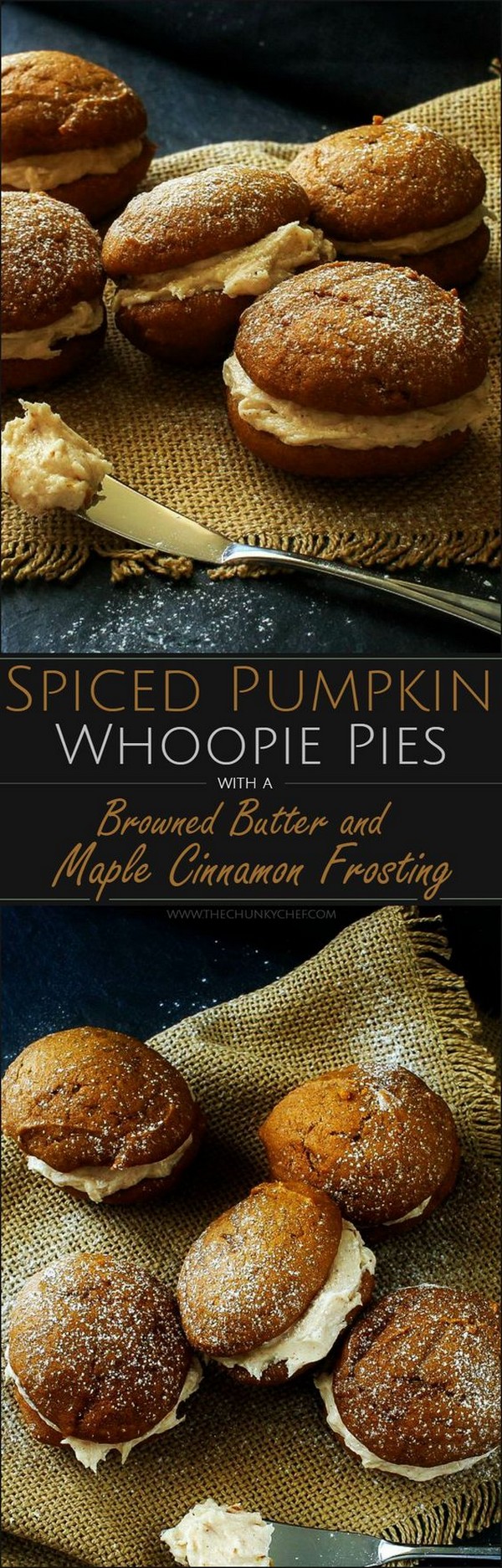 Spiced Pumpkin Whoopie Pies
