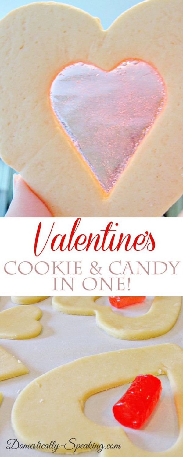 Valentine’s Cookie And Candy In One