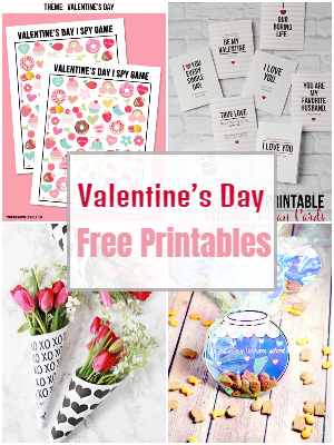 Valentine’s Day Free Printables