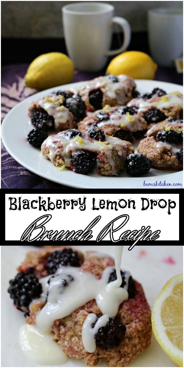 Blackberry Lemon Drop Biscuits Brunch Recipe