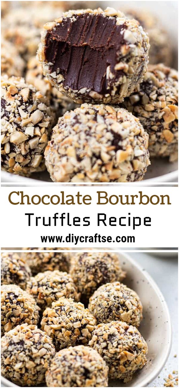 Chocolate Bourbon Truffles Recipe